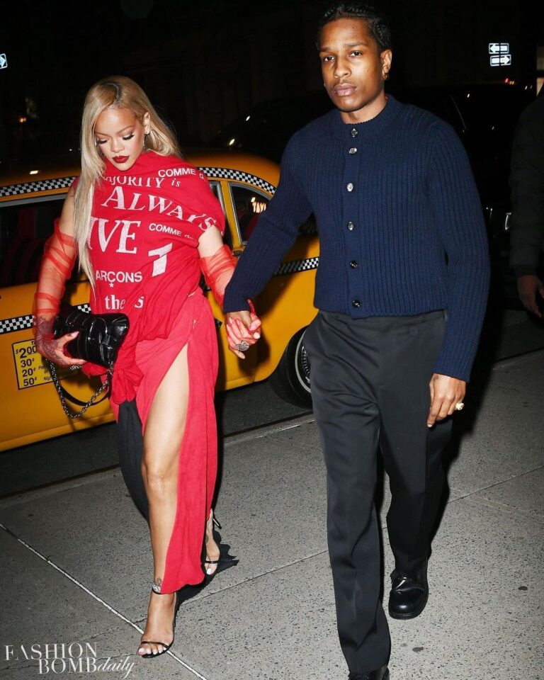 Rihanna and AAP Rocky for Date Night in New York