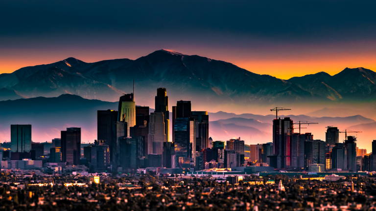 Los Angeles California skyline