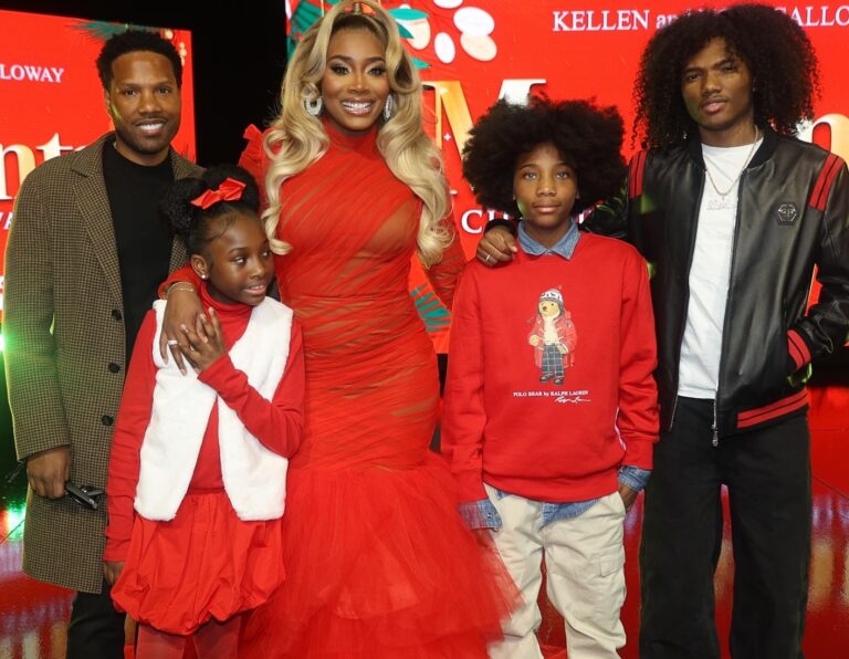 Yandy Smith Sings at the Mr Santa the Movie Premiere in Atlanta in a Red Oyemwen Gown Available at Fashion Bomb Daily Shop IMG 5638 1